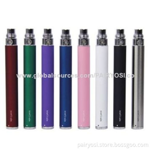 Variable voltage Ego twist battery, 3.2 - 4.8V voltages, HGB battery cell